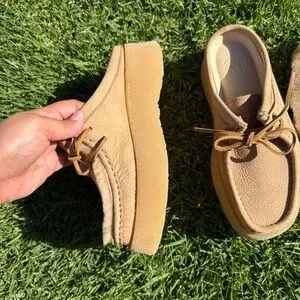 Zara | Shoes | Nwt Zara X Clarks Limited Edition Tan Sheepskin